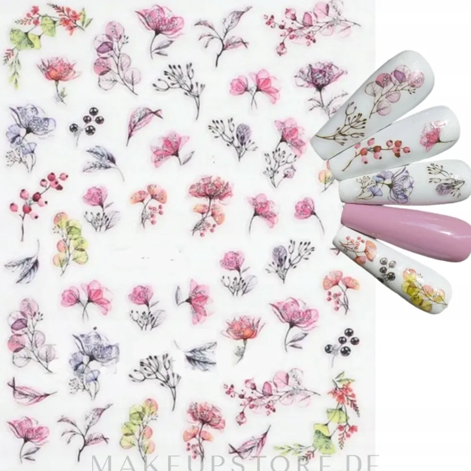 Dekorative Nagelsticker