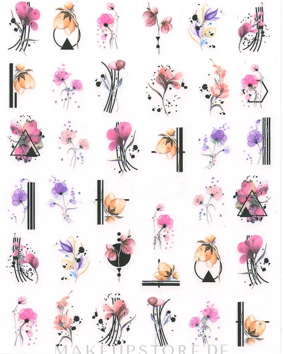Dekorative Nagelsticker