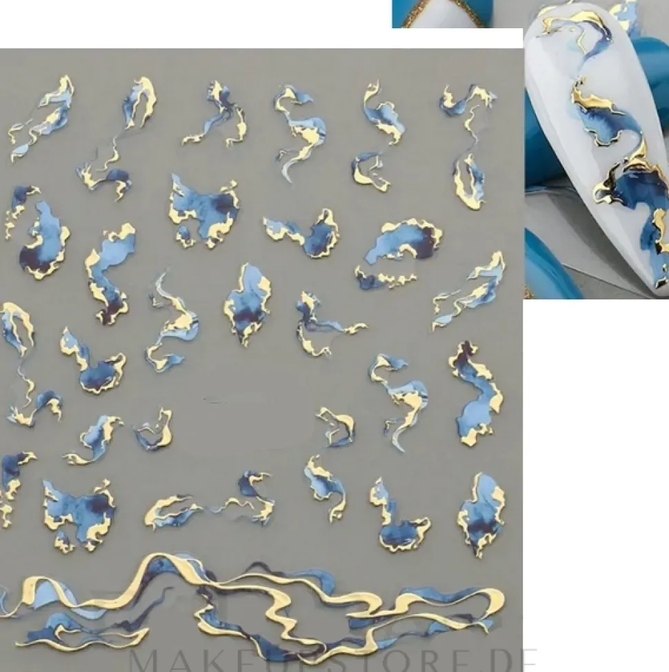 Dekorative Nagelsticker