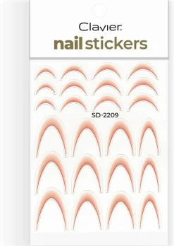 Dekorative Nagelsticker