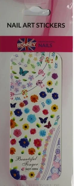 Dekorative Nagelsticker