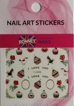 Dekorative Nagelsticker