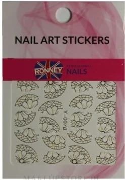 Dekorative Nagelsticker