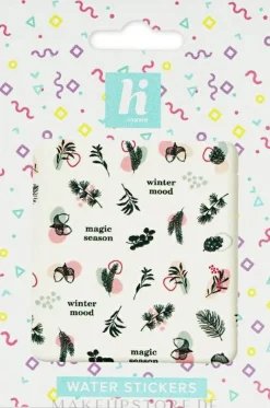 Dekorative Wassersticker für die Nägel
