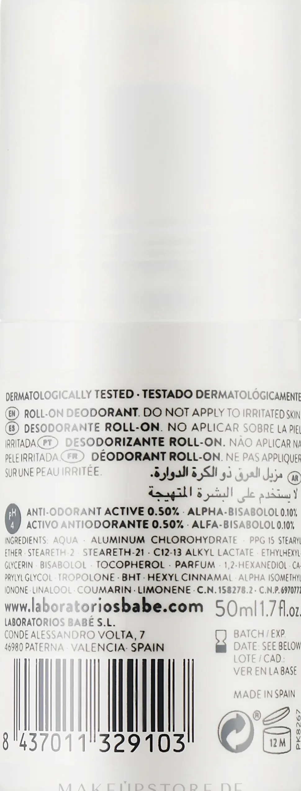 Deo Roll-on Antitranspirant