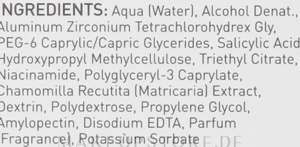 Deodorant-Gel für Hände und Füße