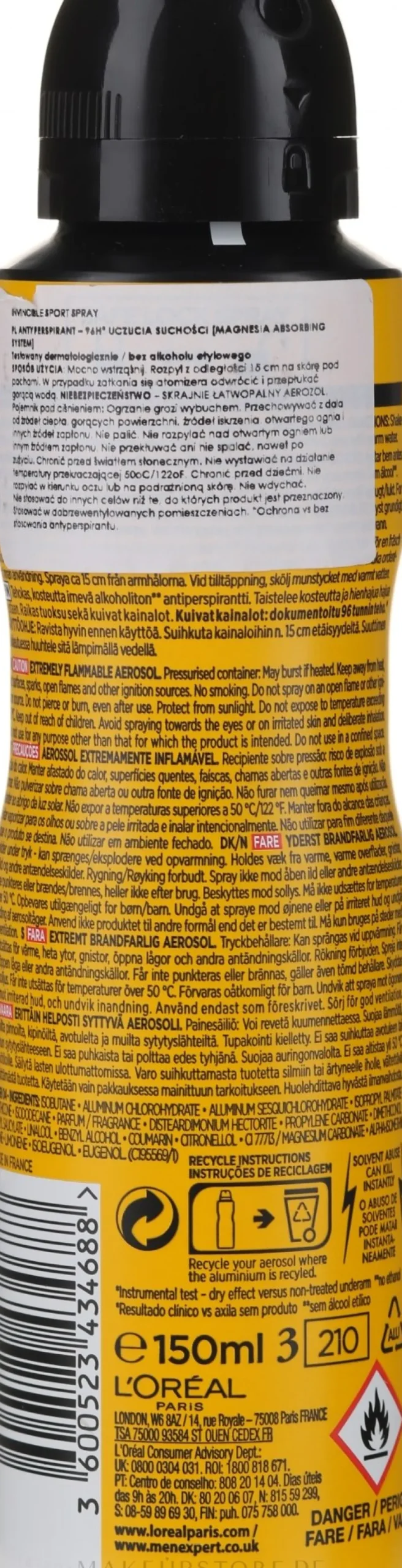 Deospray Antitranspirant