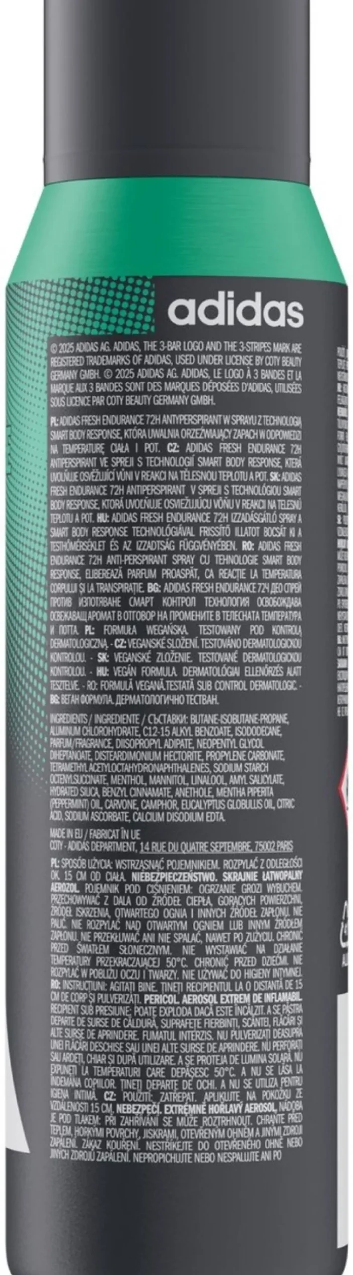 Deospray Antitranspirant für Männer