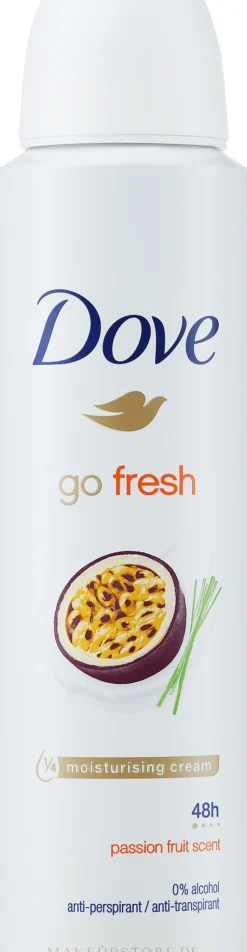 Deospray mit Passionsfrucht- und Zitronengrasduft