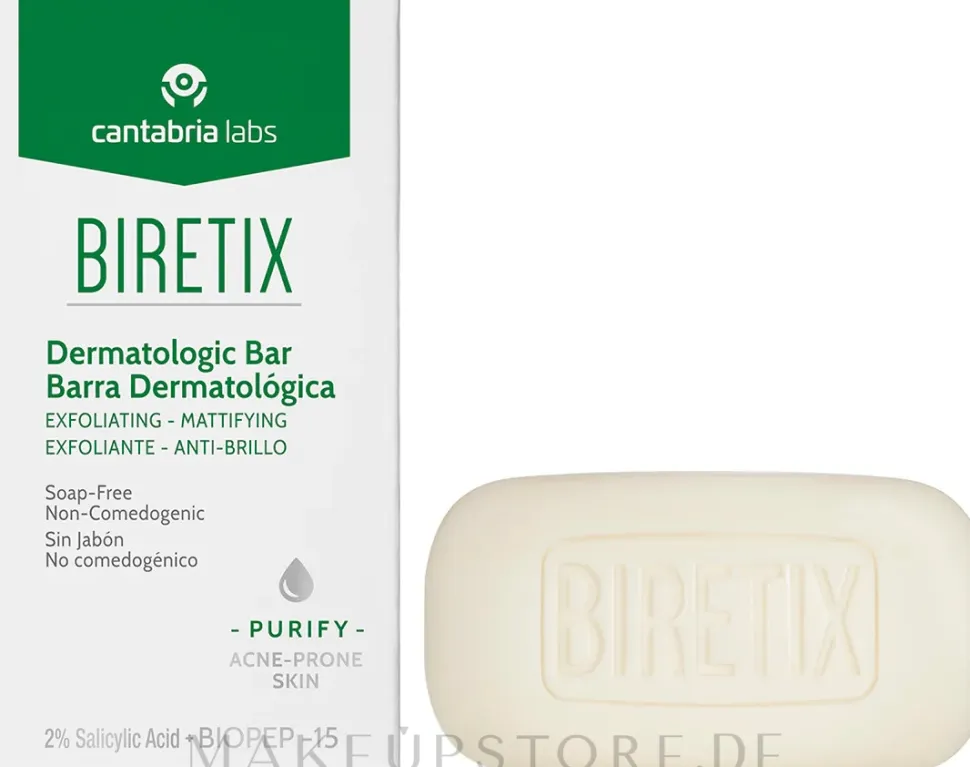 Dermatologische Seife für Gesicht und Körper