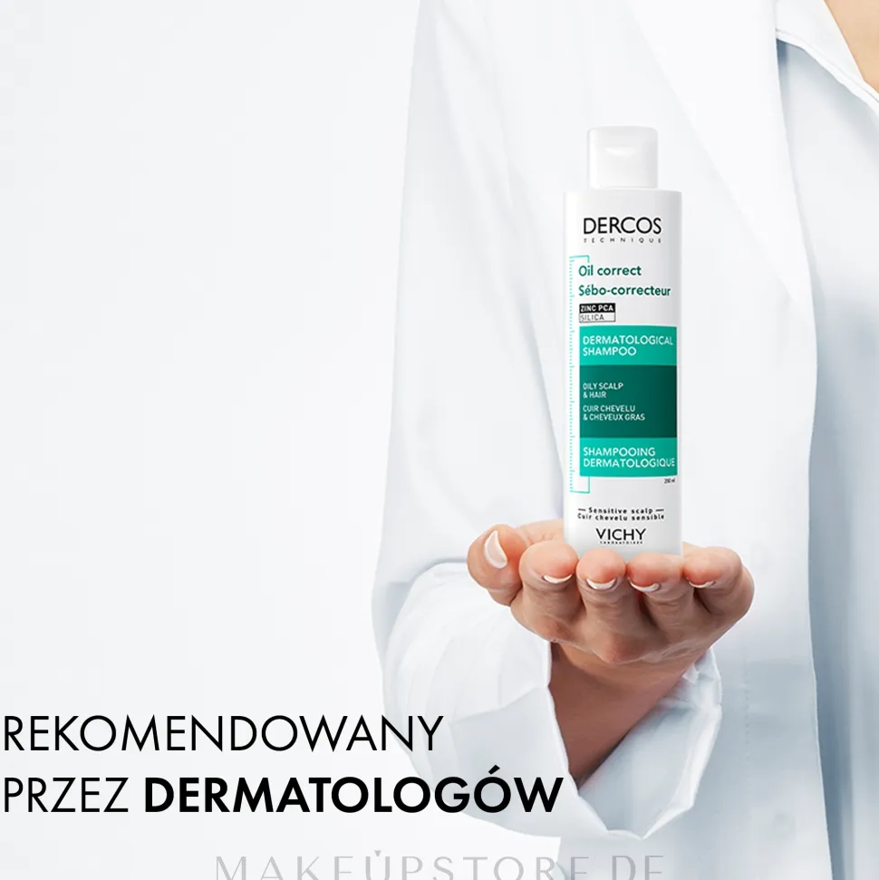 Dermatologisches Shampoo für fettiges Haar