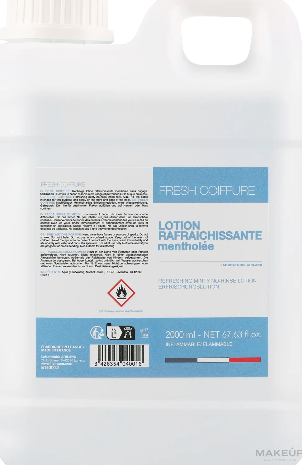 Desinfektionsflüssigkeit mit Menthol