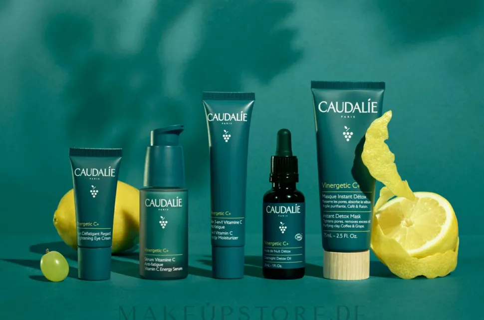 Detox Gesichtsmaske mit Kaolin, Kaffee- und Traubenextrakt