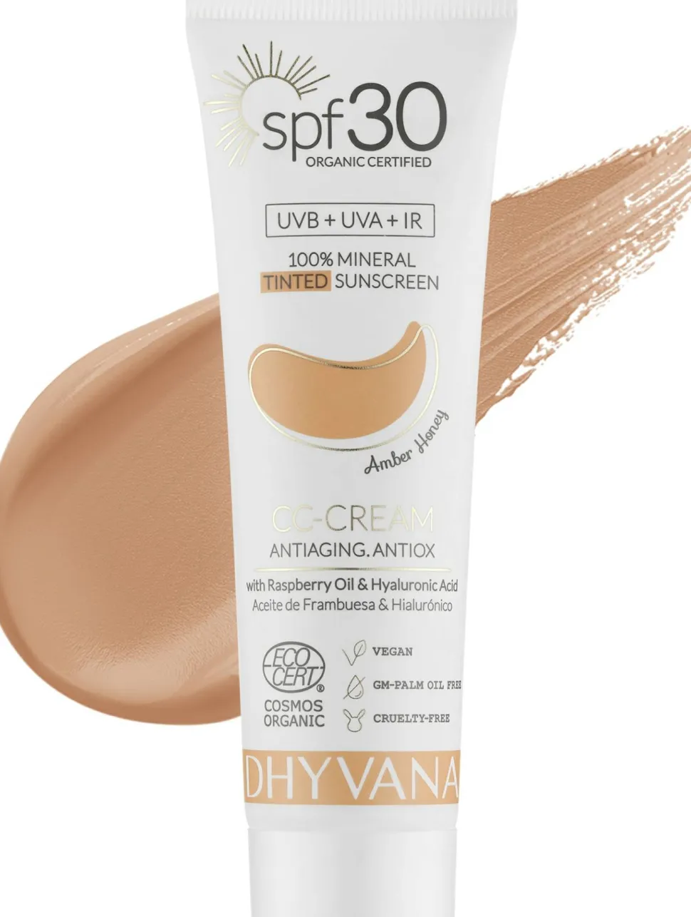 Dhyvana Raspberrry Oil & Hyaluronic Acid CC-Cream