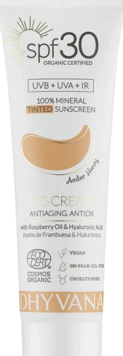 Dhyvana Raspberrry Oil & Hyaluronic Acid CC-Cream