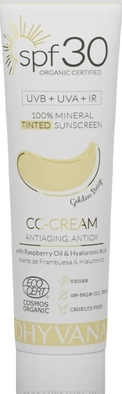 Dhyvana Raspberrry Oil & Hyaluronic Acid CC-Cream
