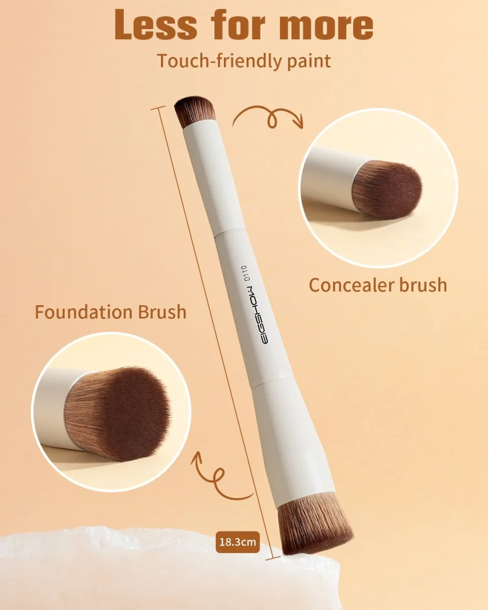 Doppelseitiger Foundation-Pinsel D110
