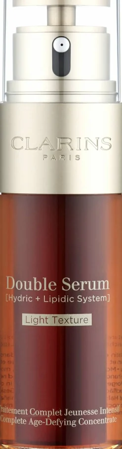 Doppeltes Serum mit leichter Textur