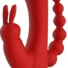 Dreifachvibrator rot