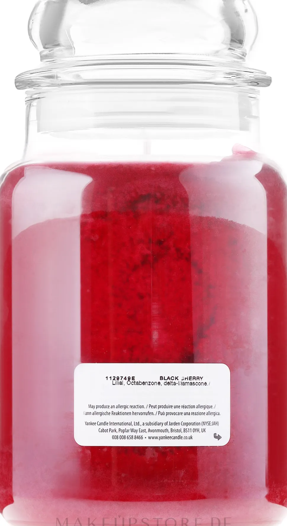 Duftkerze im Glas Black Cherry