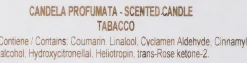 Duftkerze Tabacco 1815