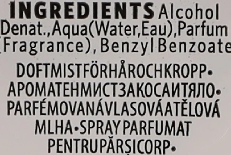 Duftspray für Haare und Körper