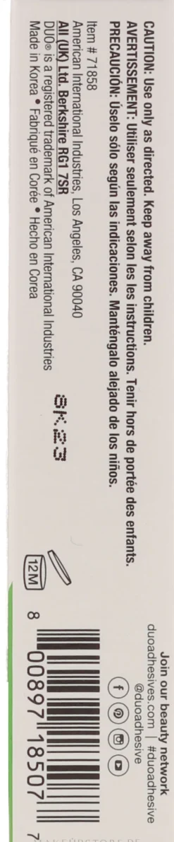 Duo Brush-On Striplash Adhesive Clear