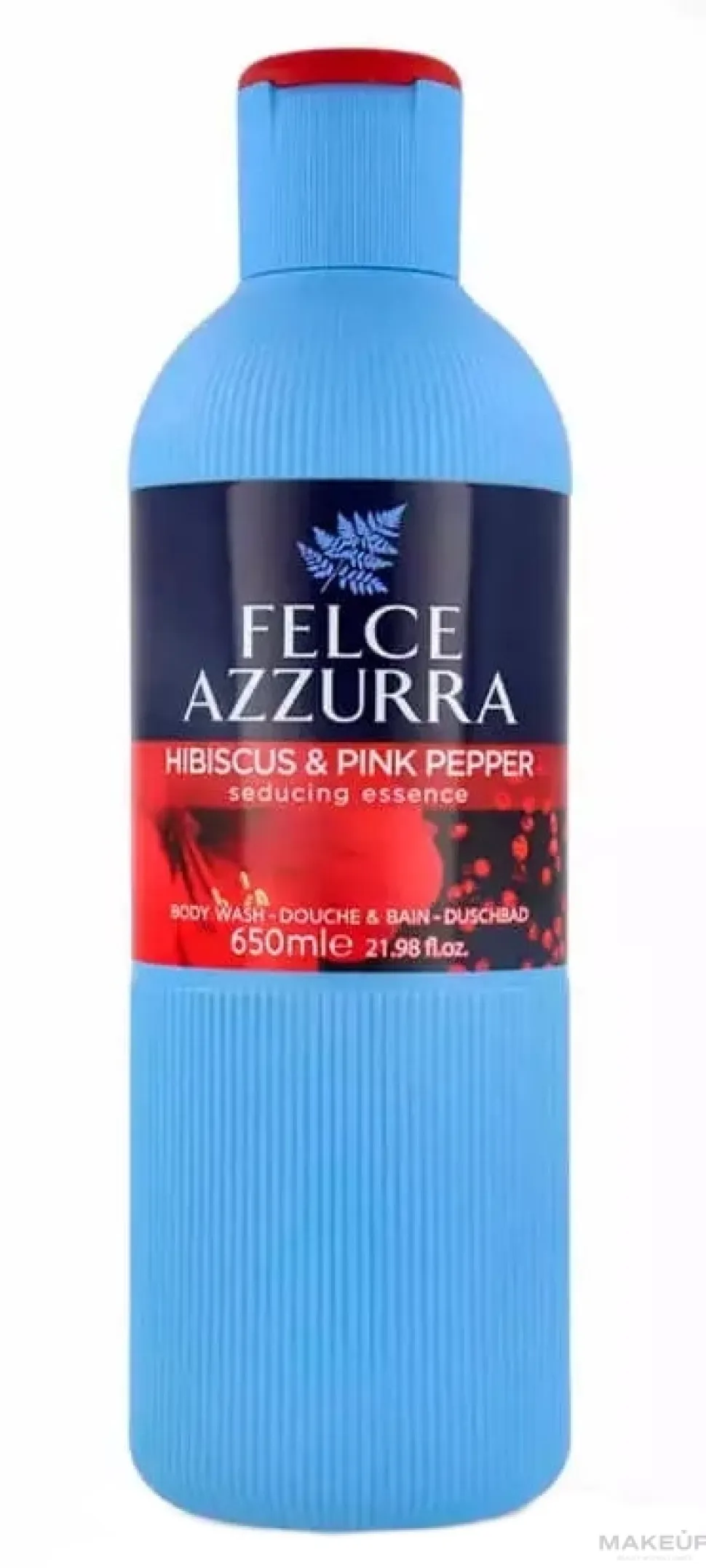 Duschgel mit Hibiskus und rosa Pfeffer
