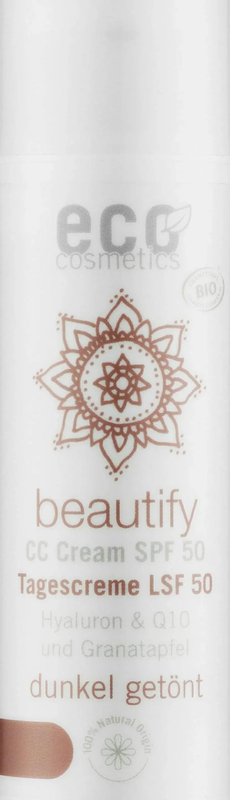 Eco Cosmetics Tinted CC Cream SPF 50