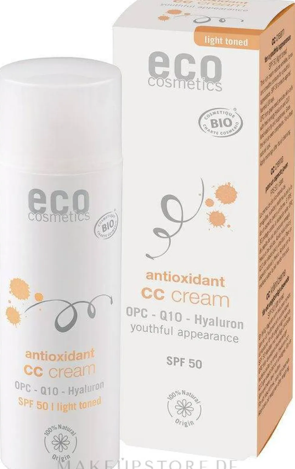 Eco Cosmetics Tinted CC Cream SPF 50