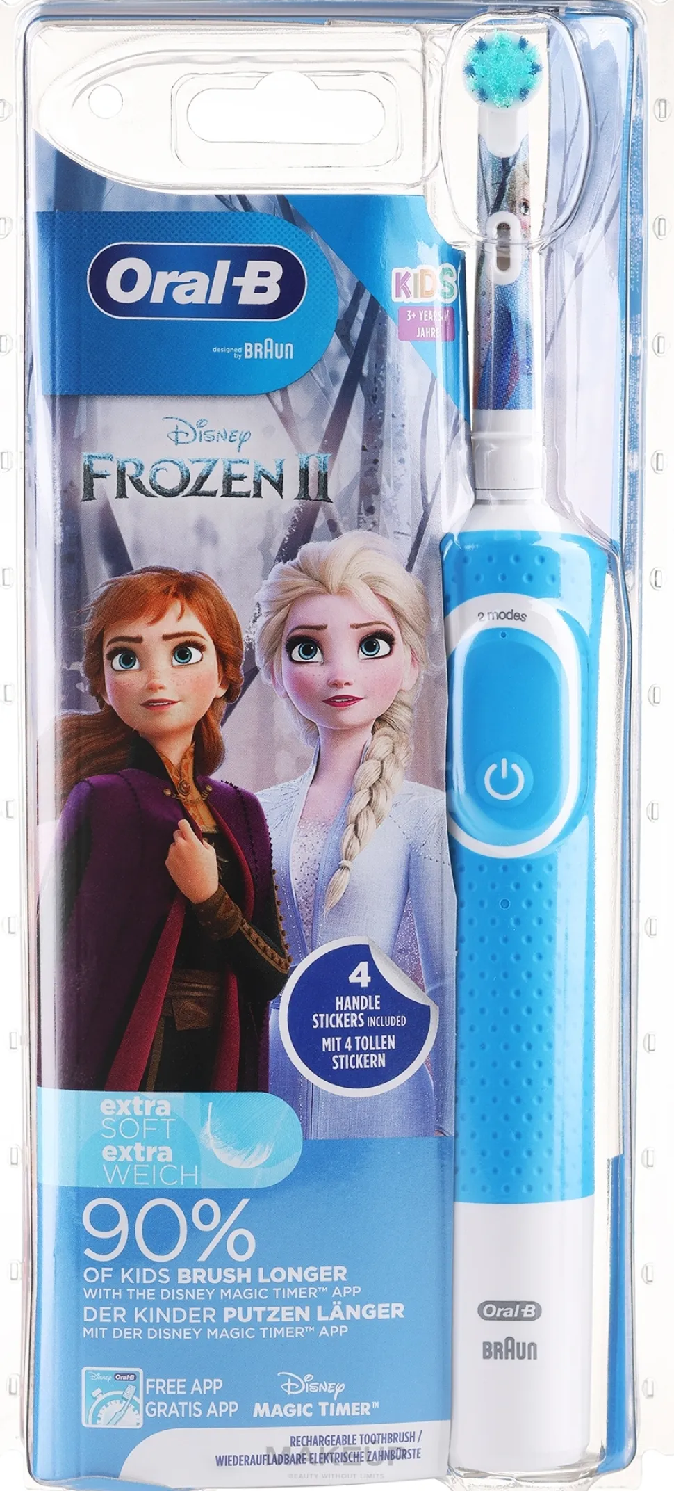 Elektrische Kinderzahnbürste 3+ Jahre Frozen