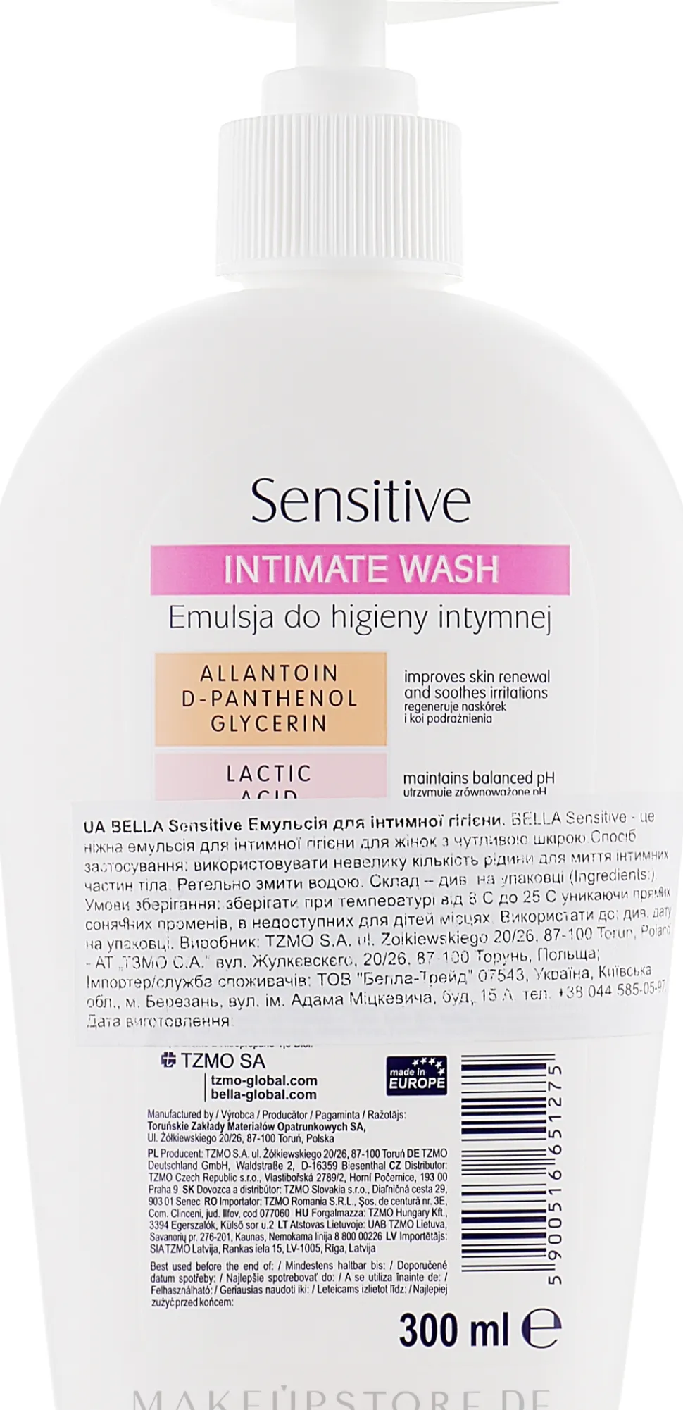 Emulsion für die Intimhygiene