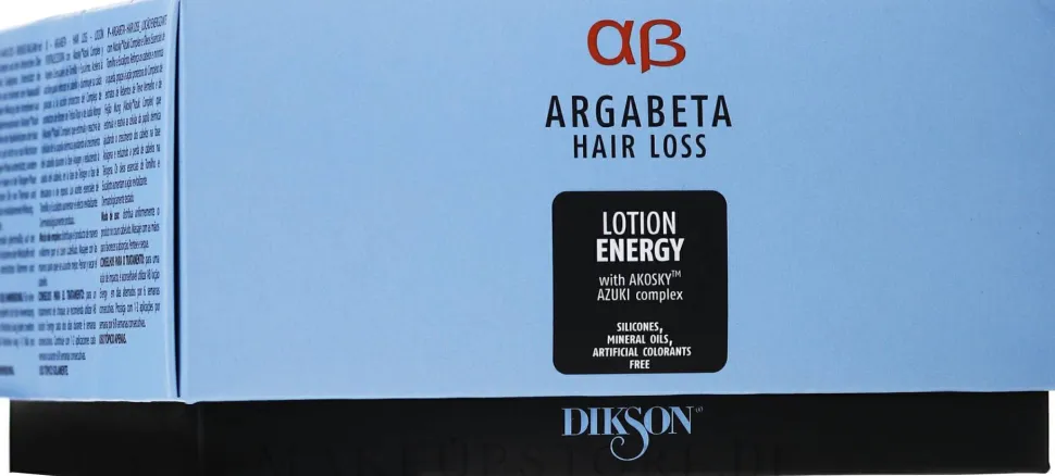 Energetisierende Lotion gegen Haarausfall in Ampullenform