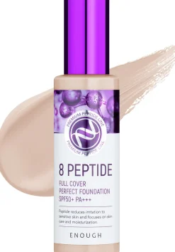 Enough 8 Peptide Full Cover Perfect Foundation SPF50+ PA+++