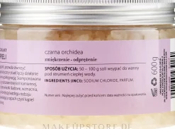 Entspannendes Badesalz Black Orchid