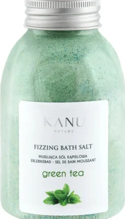 Entspannendes Badesalz mit grünem Tee