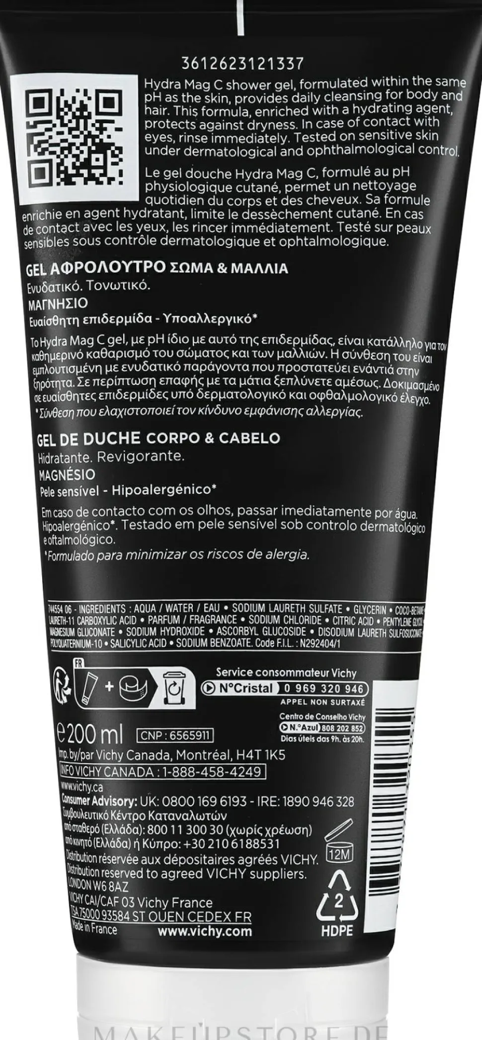 Erfrischendes Duschgel