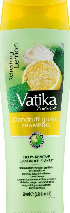 Erfrischendes Zitronenshampoo gegen Schuppen