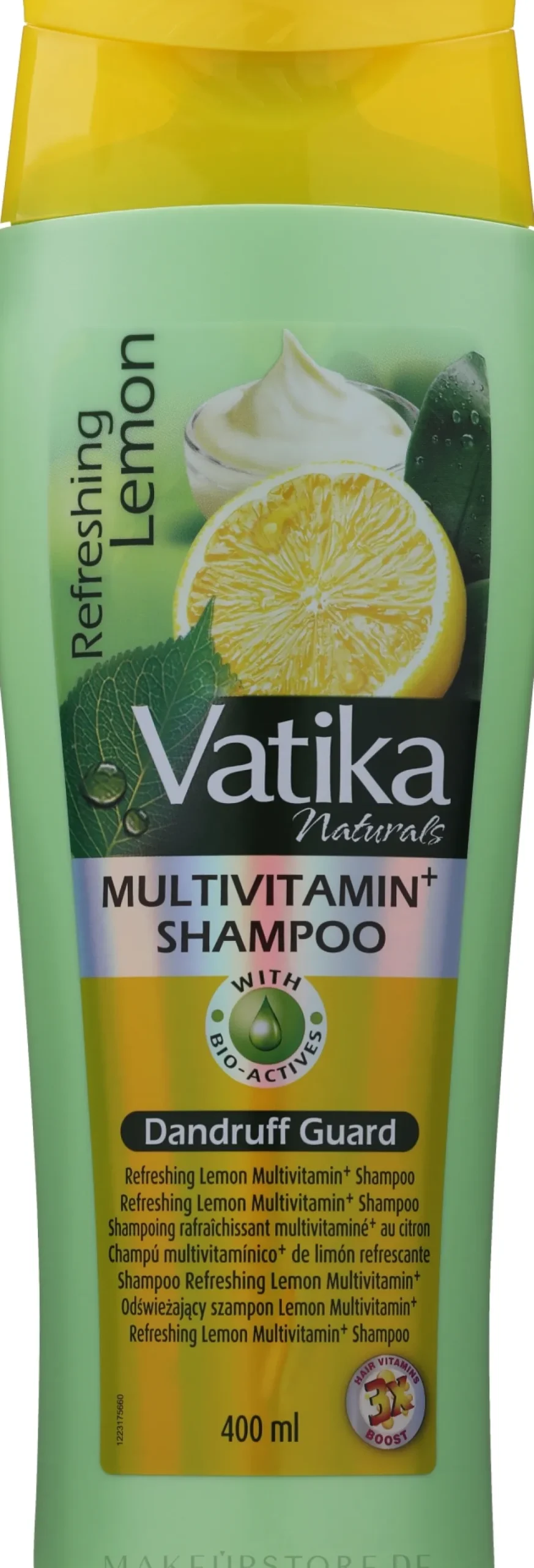 Erfrischendes Zitronenshampoo gegen Schuppen