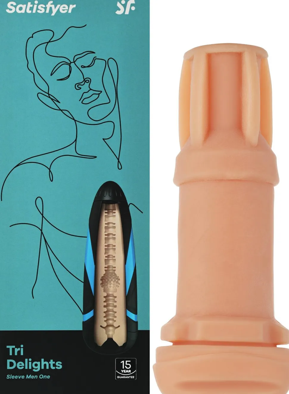 Ersatzhülle für Mastrubator weiß