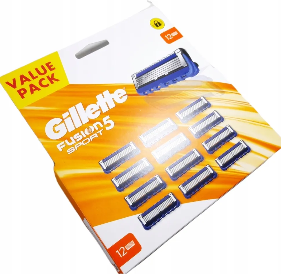 Ersatzklingen für Rasierer, 12 Stk., Kartonverpackung