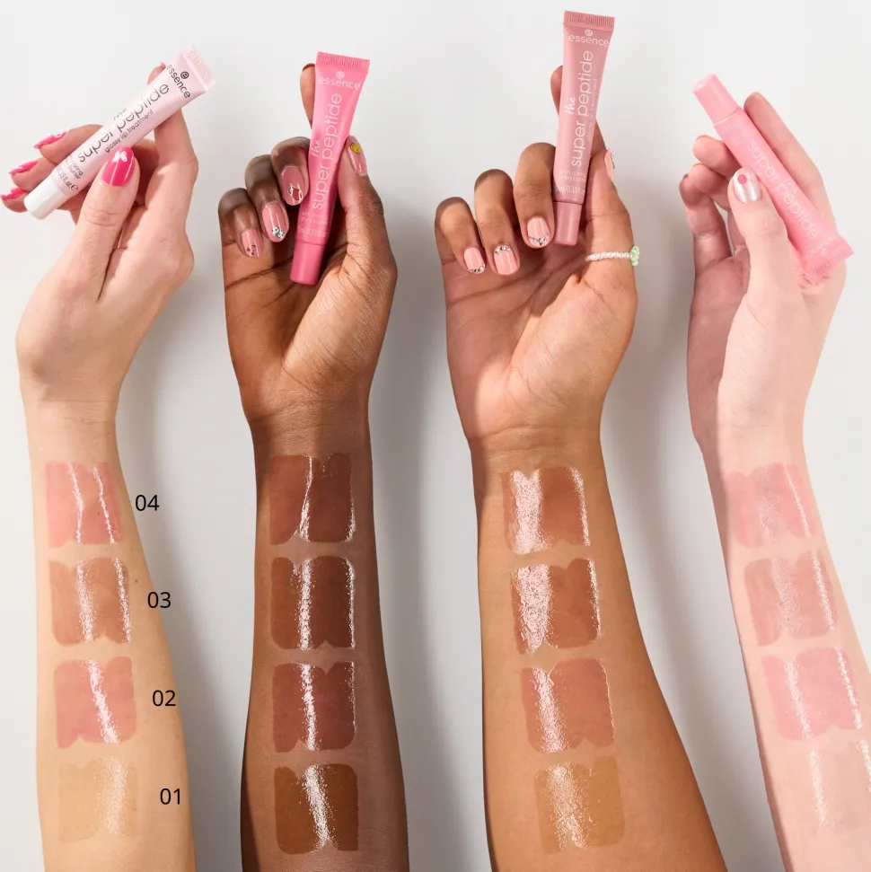 Essence The Super Peptide Glossy Lip Treatment With Caring Shea Batter