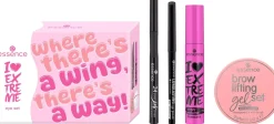 Essence I Love Extreme Augen Set (Mascara/12ml + Liner/1.2ml + Augen/Schminkstift/0.28g + B/Gel/12ml)