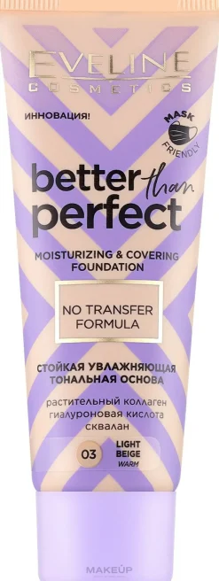 Eveline Cosmetics Better Than Perfect Foundation