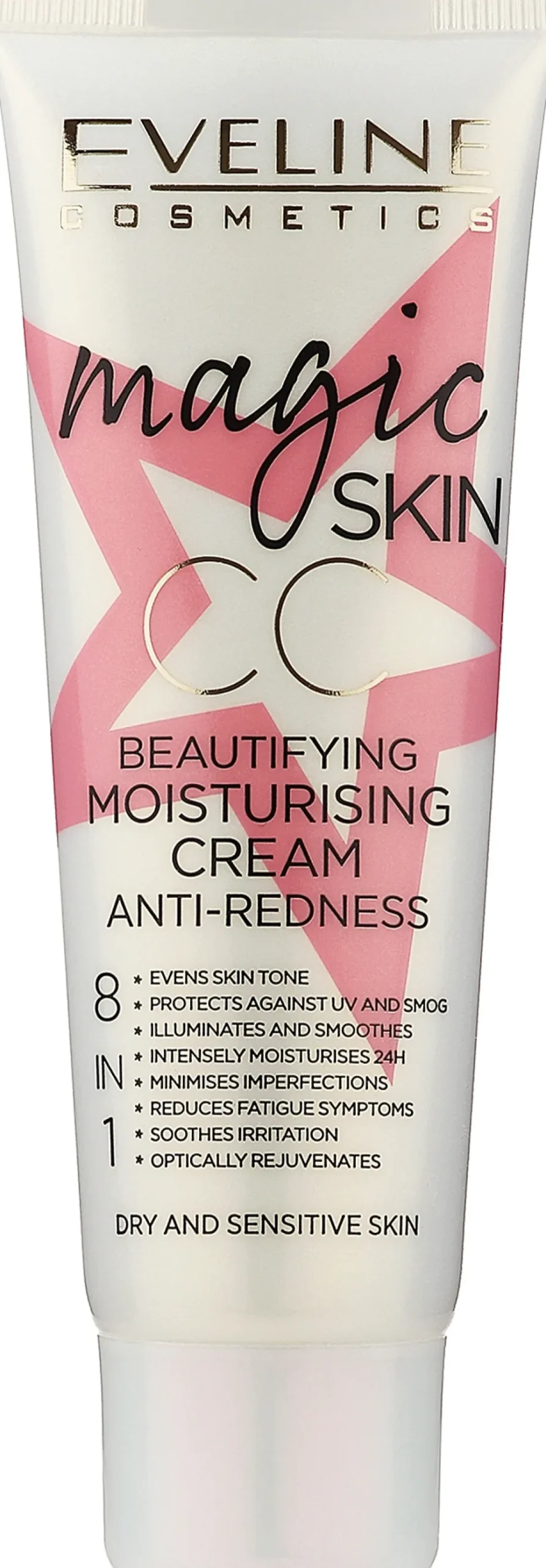 Eveline Cosmetics Magic Skin CC Moisturising Cream Anti-Redness