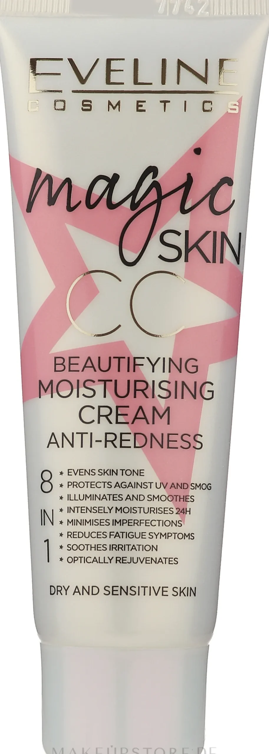 Eveline Cosmetics Magic Skin CC Moisturising Cream Anti-Redness