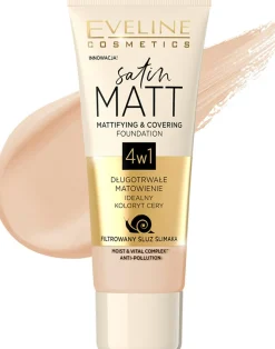 Eveline Cosmetics Satin Matt Mattifying Foundation
