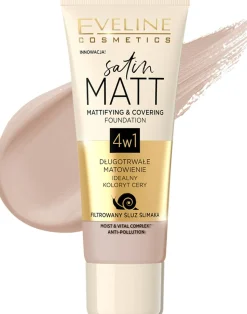 Eveline Cosmetics Satin Matt Mattifying Foundation