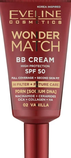 Eveline Cosmetics Wonder Match BB Cream SPF50