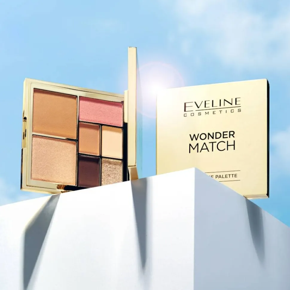 Eveline Wonder Match Augen- und Gesichtskonturpalette